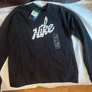 New with Tags Nike Black and White Sweatshirt
